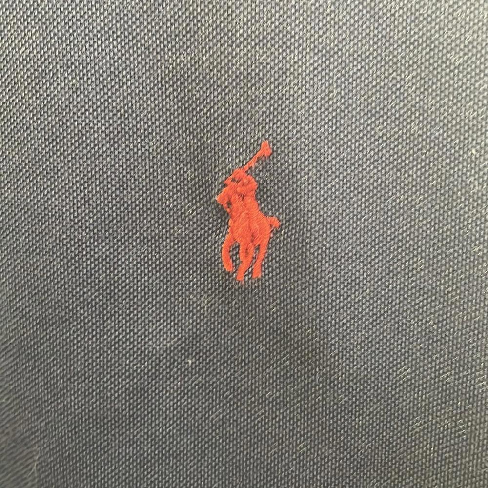 Ralph Lauren - Quarter Zip Up Pullover Sweat Shirt - Navy - L - Picture 4 of 10